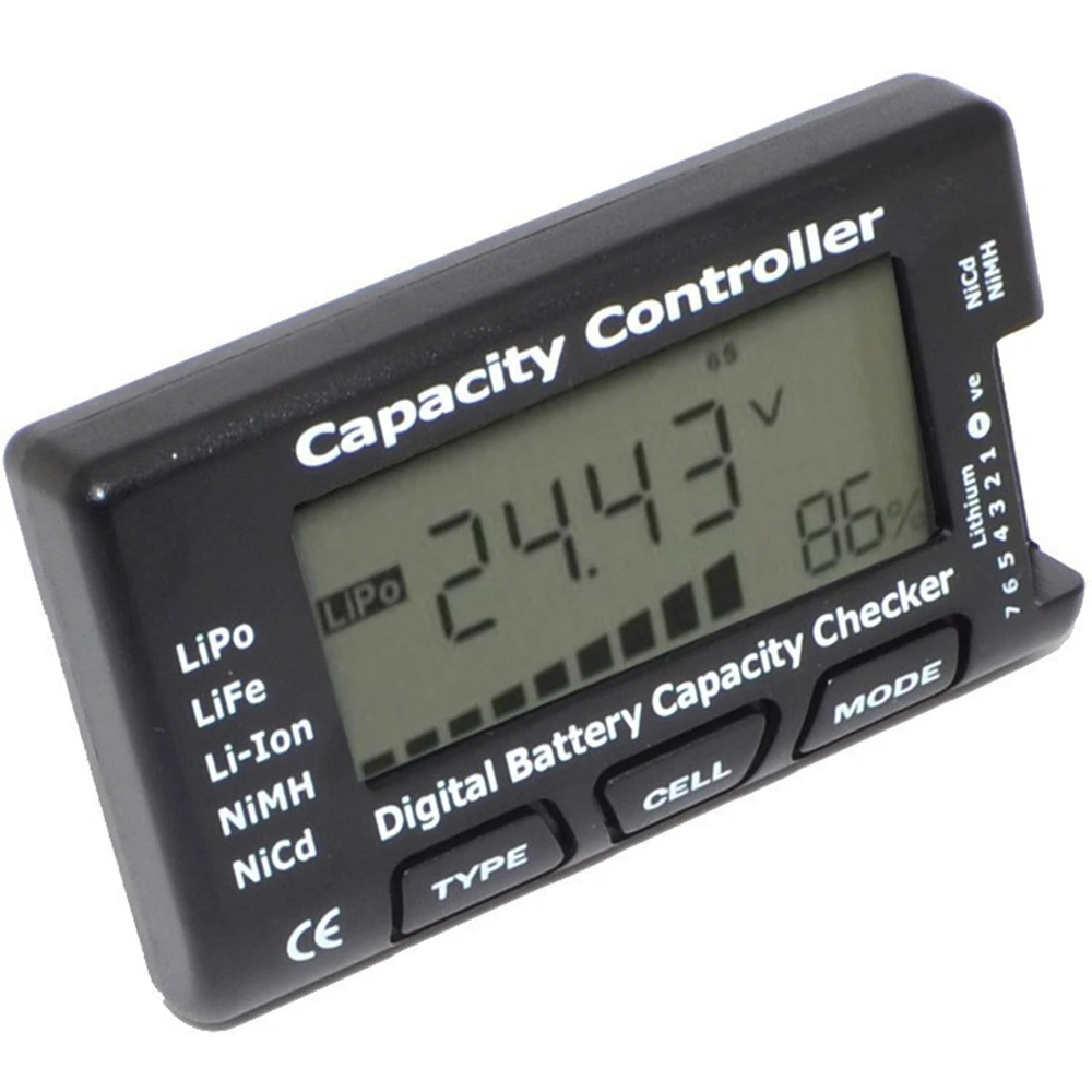Устройство для проверки емкости аккумуляторов Li-Ion Nicd NiMH