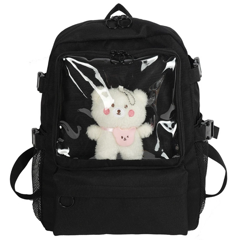 Сумка в стиле Лолита, рюкзак для девочек-подростков, школьная сумка, Женский нейлоновый Повседневный Рюкзак