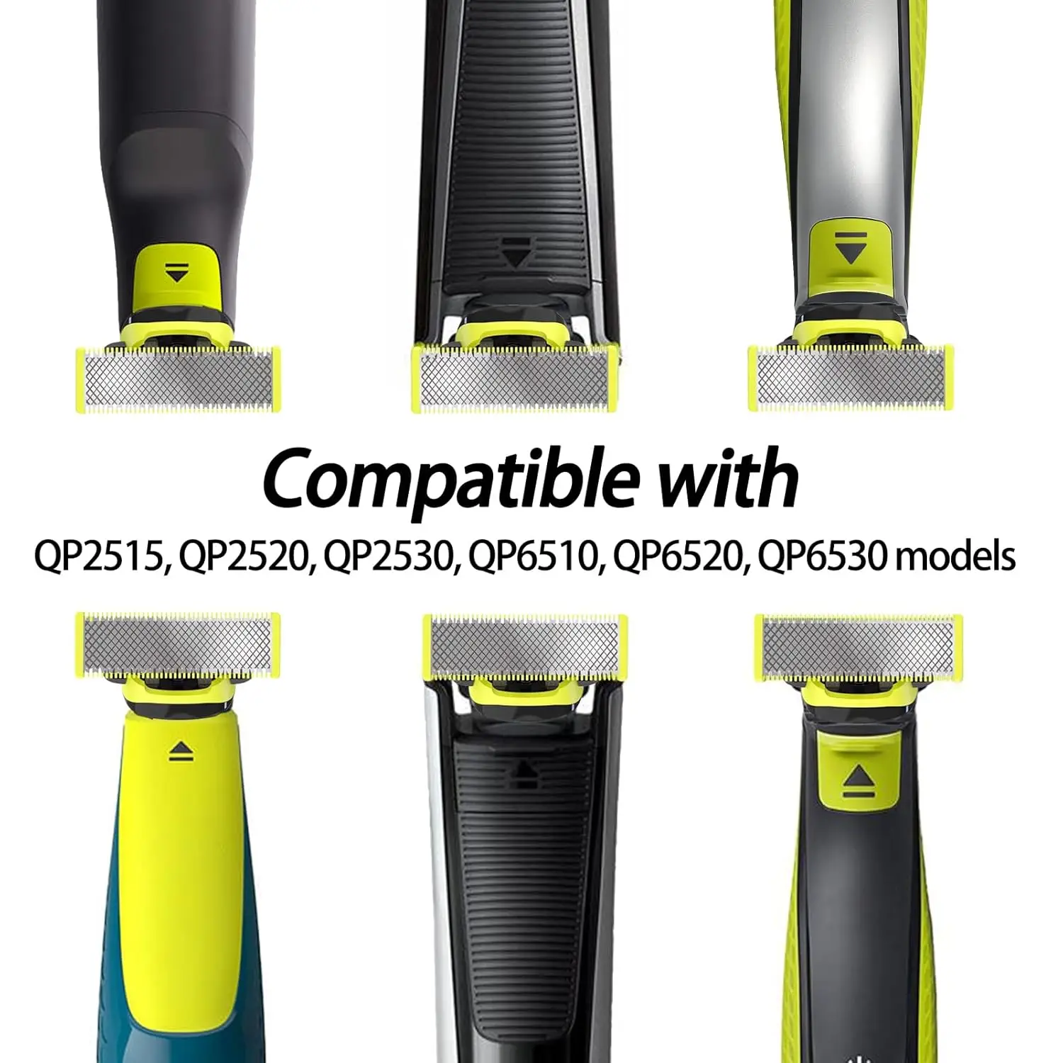 1/2/3/4 шт. сменные лезвия для бритвы совместимые с электробритва QP2520 QP22530 QP6510 QP6520