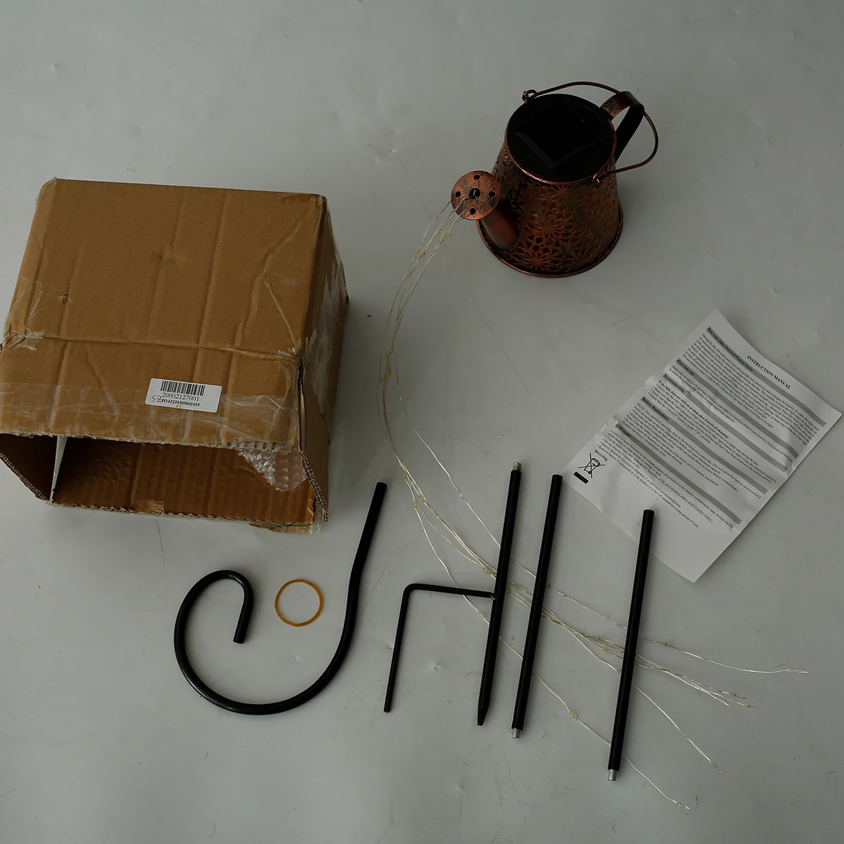 

Светильник для чайника на солнечной батарее с крючком, подвесной фонарь на солнечной батарее IP65, водонепроницаемый светодиодный подвесной ...