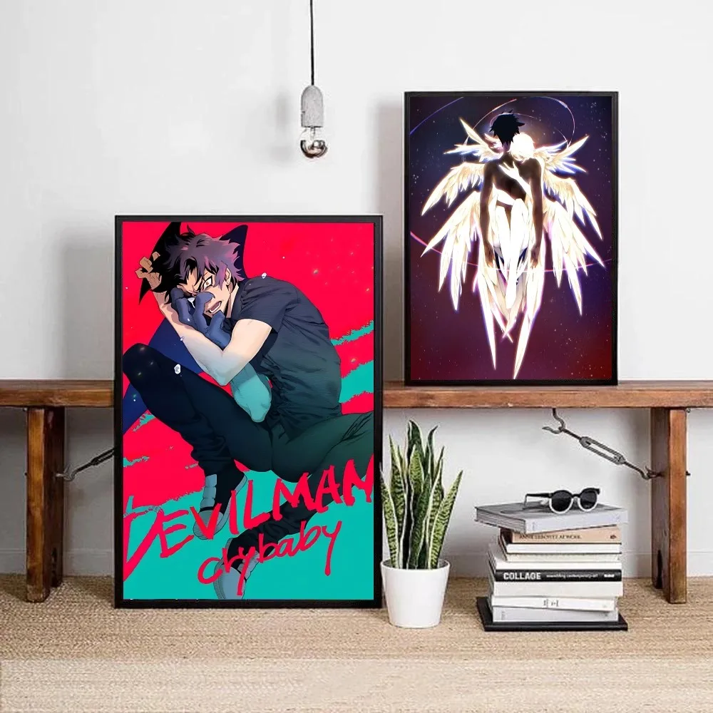 Аниме D-Devilman C-Crybaby постер DIY крафт-бумага винтажный настенная живопись учебные