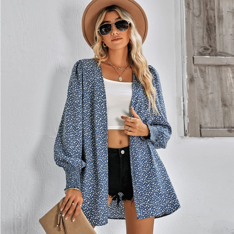 Vangull летние тонкие модные женские шифоновые рубашки с леопардовым принтом