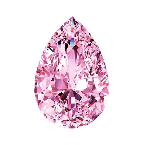 Натуральный розовый бриллиант VVS1 D цвета, незакрепленные камни с муассанитом 0,5-5 карат, тестер драгоценных камней с сертификатом GRA для самостоятельного изготовления ювелирных изделий