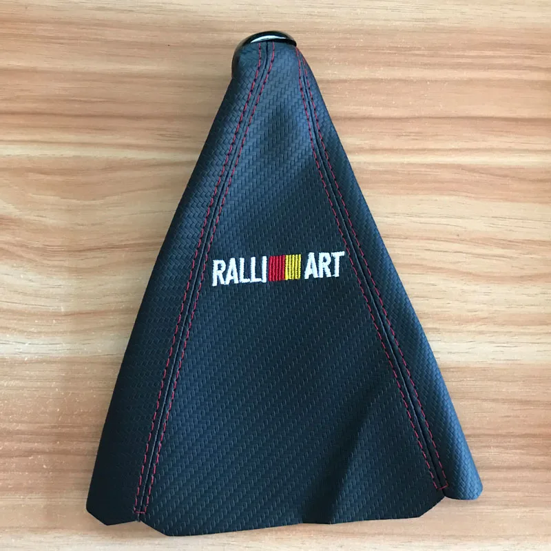 

JDM RALLIART автомобильный чехол для багажника переключения передач из углеродного волокна, рукав для переключения передач для Mitsubishi Honda Suzuki Toyota Nissan Mazda, аксессуары