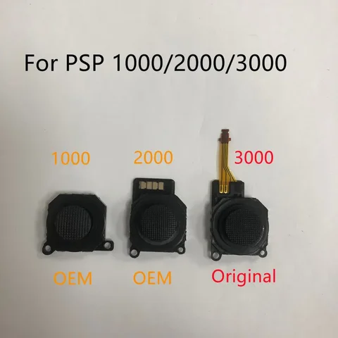 PSP1000/PSP2000/PSP3000 Замена для Sony Psp 1000 2000 3000 3D аналоговый джойстик с кнопочным модулем