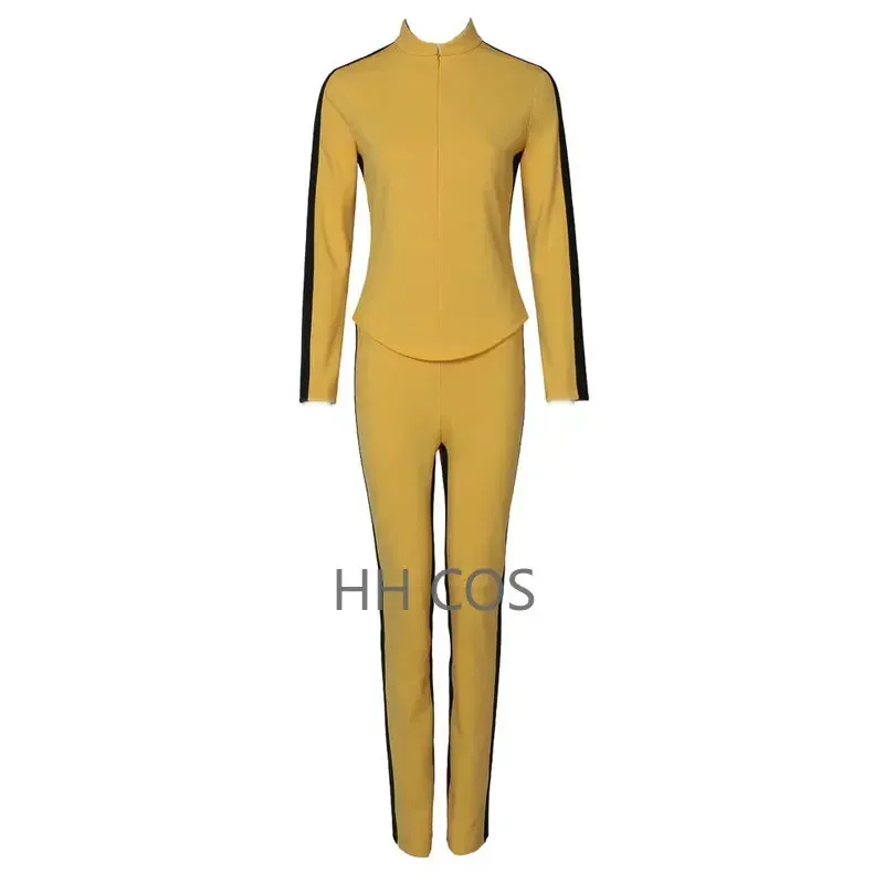 Новинка 2024 года Uma Thurman The Movie Kill костюм Билла для косплея женская желтая