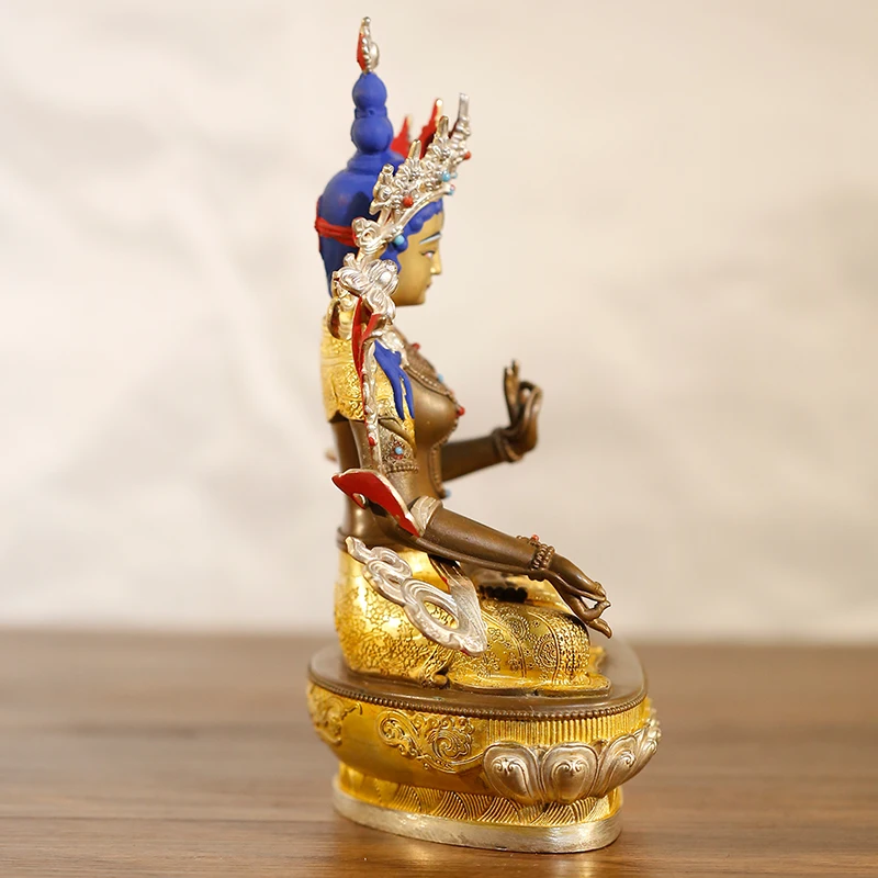 Высококачественная статуя Будды Европа Америка Азия храмовое благословение