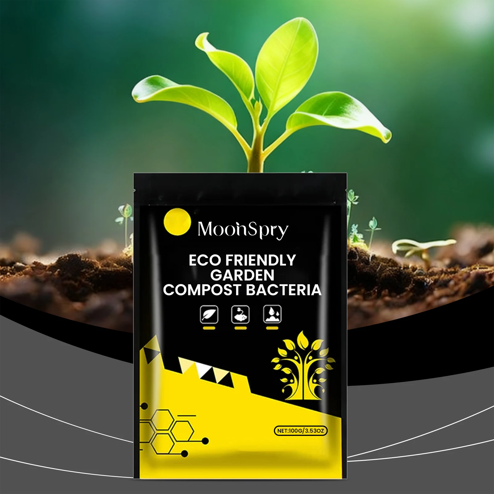 

MOONSPRY Экологически чистые компостные бактерии