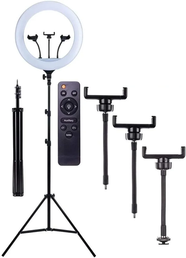 

Iluminador Led De 18 Polegadas Lives Tripé 215cm