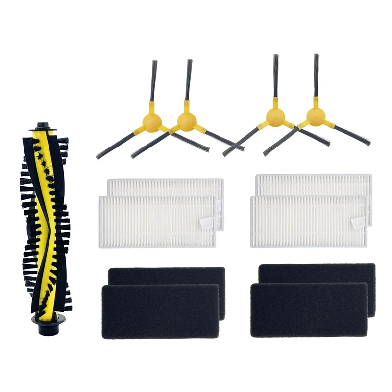 

Replacement Parts Main Brush Side Brushes HEPA Filters Compatible For Neatsvor X500 Robotic Vacuum Accessories
