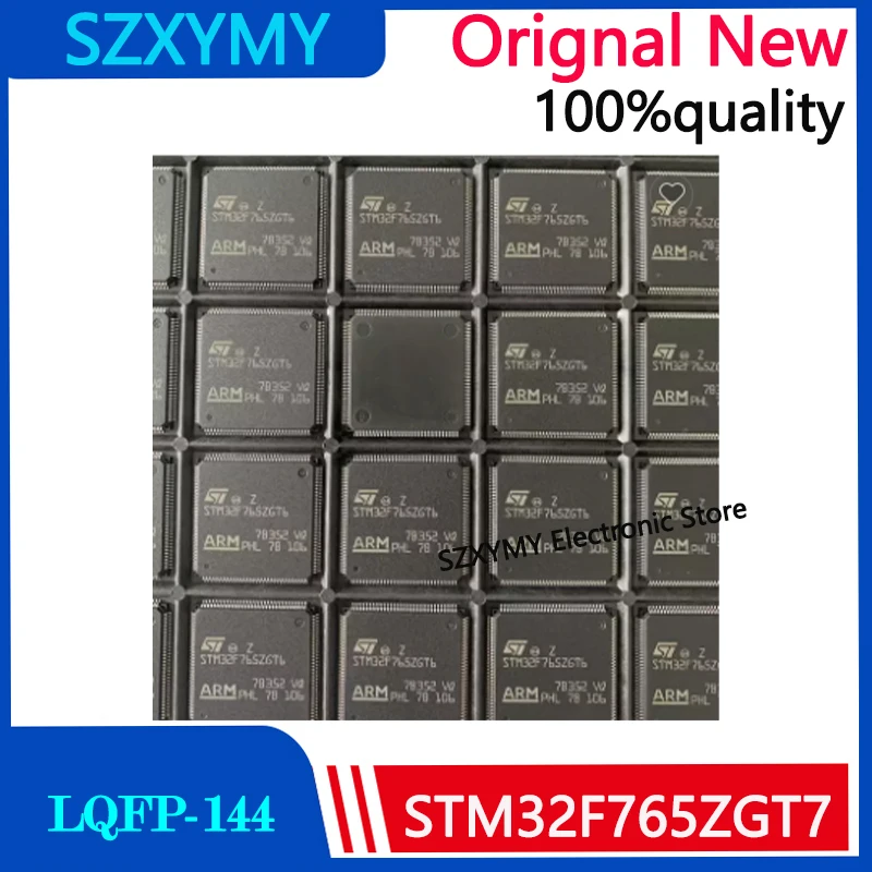 

Новый 100% оригинальный 1 шт./лот STM32F765ZGT7 LQFP144 32F765ZGT7, микроконтроллер, чип
