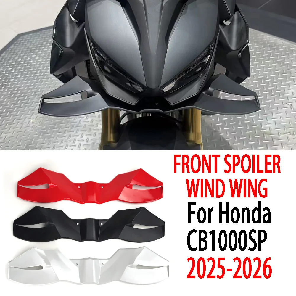 Фото Для мотоцикла CB 1000 PS Hornet 2025-2026: передние спойлеры, аэродинамические крылья, нижние спойлеры, винглеты для повышения аэродинамического упора №1