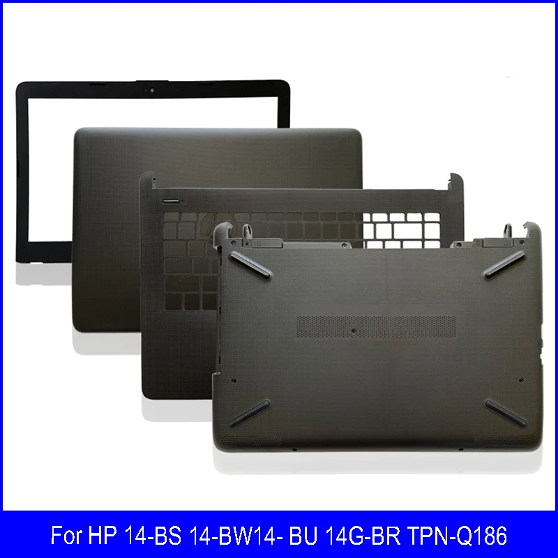 

New For HP 14-BS 14-BW14- BU 14G-BR 240 G6 245 G6 246 G6 TPN-Q186 Laptop LCD Cover Front Bezel Palmrest Bottom Case Hinges Shell