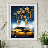 cartoon hornets car kit diy 5d diamond painting full drill square embroidery mosaic art picture of rhinestones home decor gifts