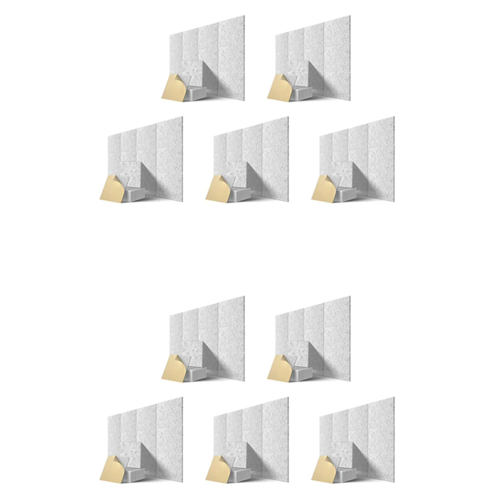 

Self-Adhesive Acoustic Panels 120 Pack,12 x 12 x 0.4 Inch Sound Proof Padding,Sound Absorbing Panel for Home ,Grey