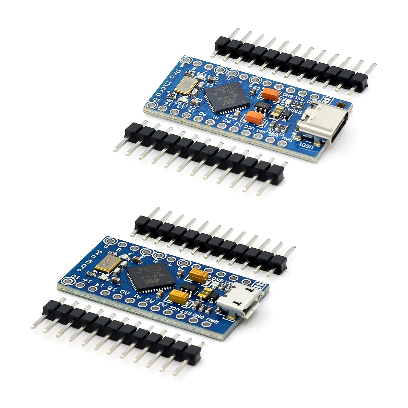 PRO MICRO/TYPE-C USB 5 В 16 МГц модуль платы для Arduino/Leonardo ATMEGA32U4-MU контроллер Pro-Micro замена Pro