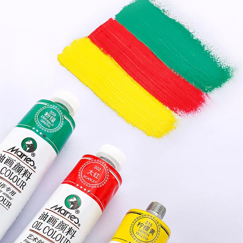 Marley Oil Paint 170ml Single Branch Alkyd Resin Medium Oil Pigment Outdoor Quick-drying Painting Material Art Supplies images - 6