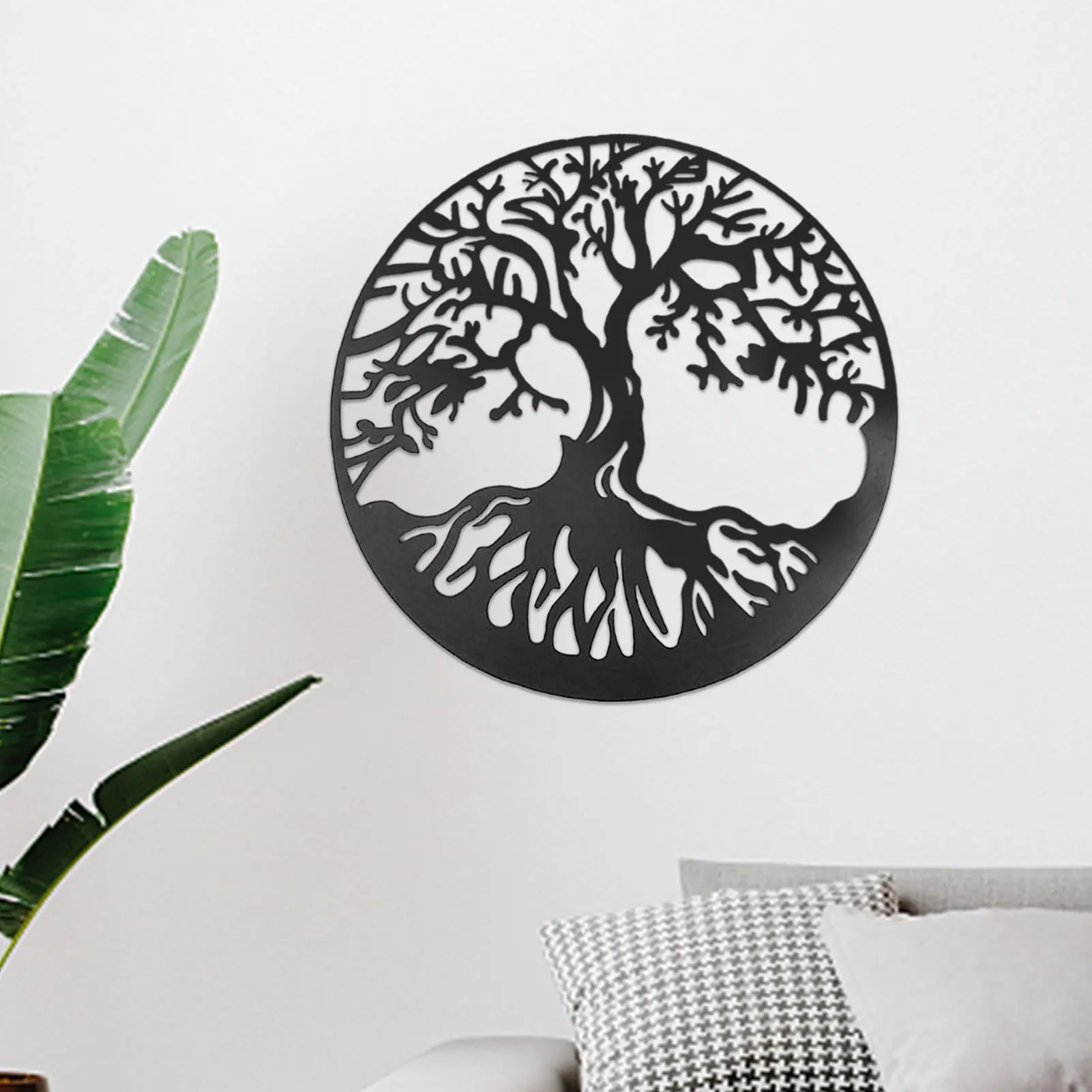 

Wall Art Tree Life Hanging Wall Ornament Home Decorations Stainless Steel Wall Decorative Art For Home Garden Patio Balcony
