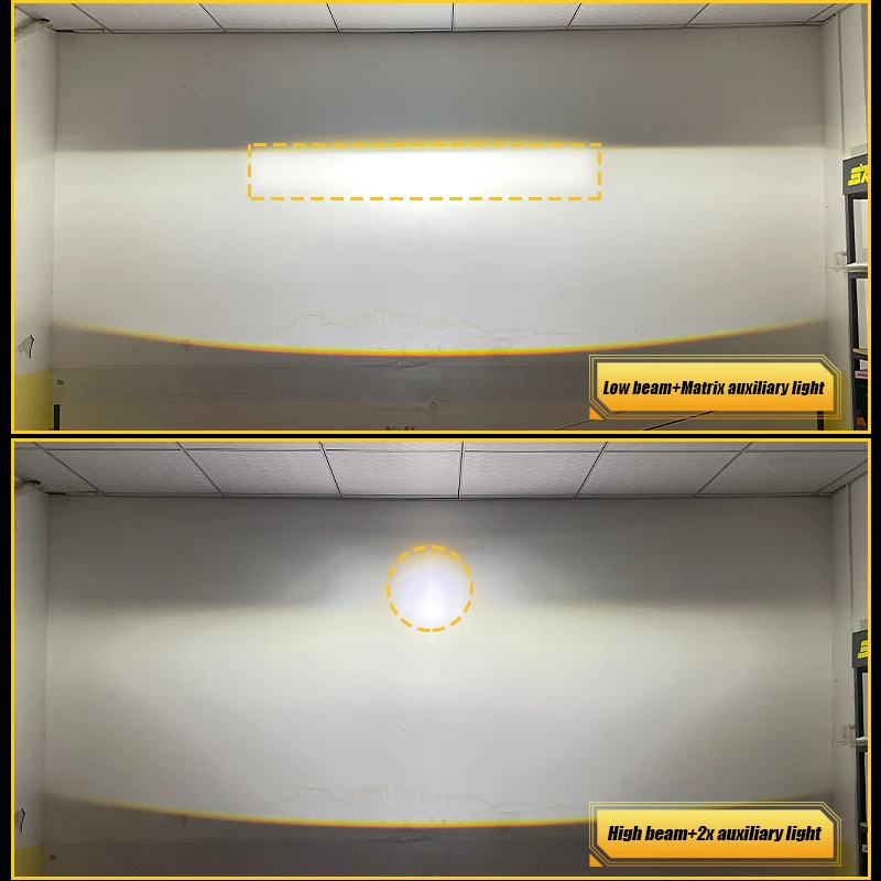 Фото SANVI 180W PX8 Square Bi LED с несколькими линзами проекторами 17 шт. чипов для матричных фар Toyota 6000K светодиодные фонари автомобильные автозапчасти №5