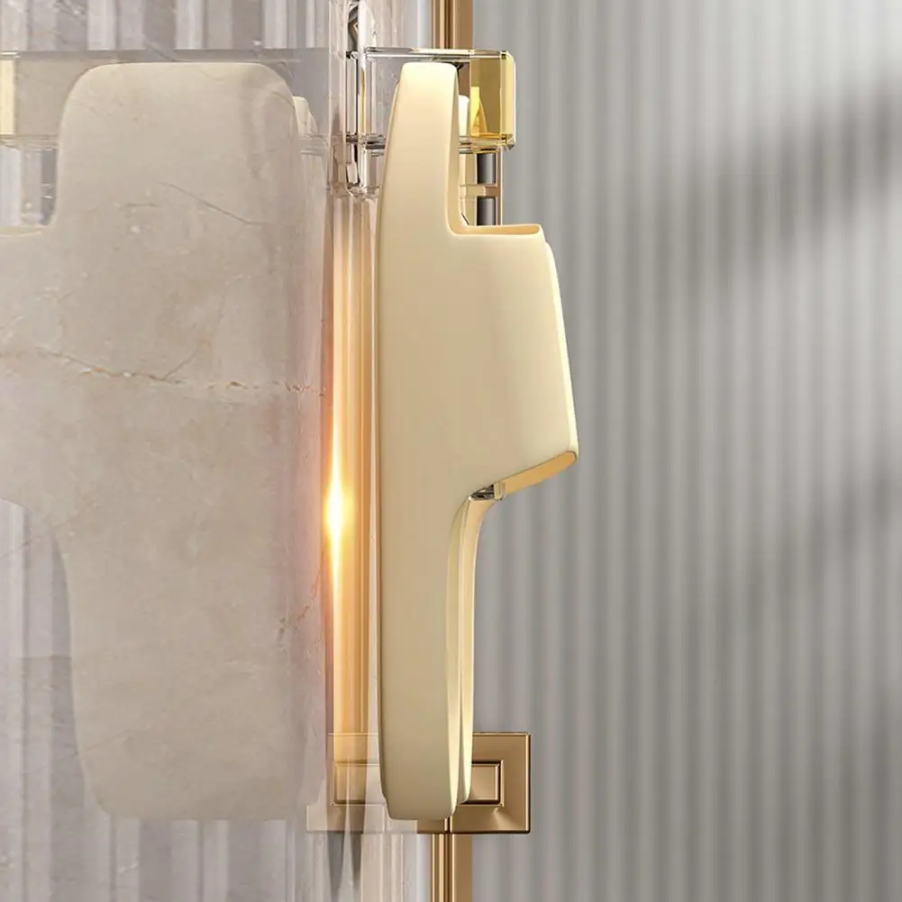 

Great Slippers Hook Stable Slippers Rack Self-Adhesive No Residue Mounting Bathroom Storage Rack Slippers Organizer Keep Dry