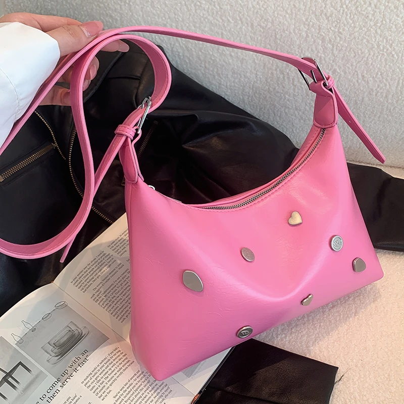 

Маленькие мягкие сумки Хобо через плечо для женщин 2023 Модные хорошие кожаные дизайнерские сумки женские сумки под подмышки