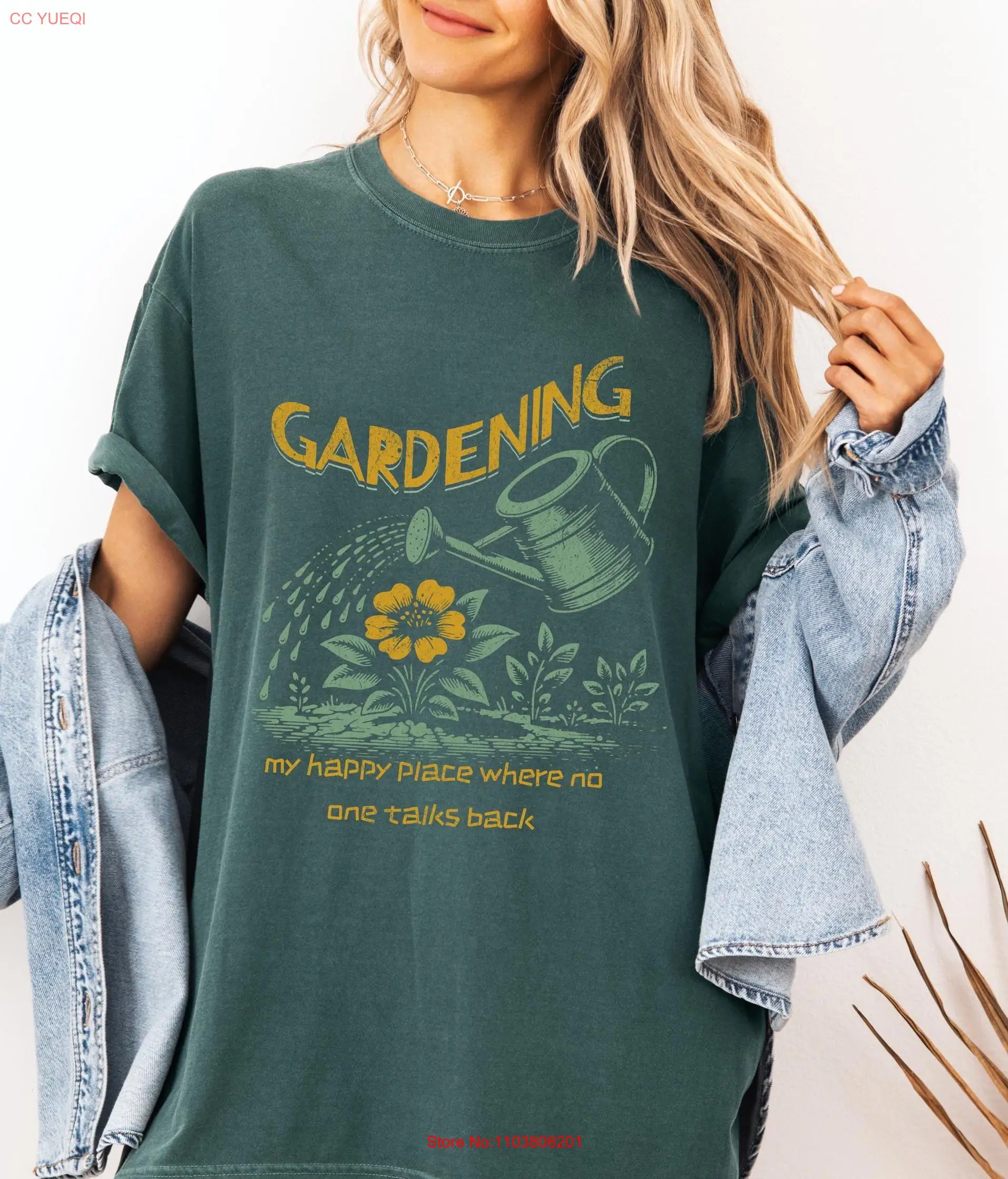 Забавная футболка для садоводства винтажная любителей сада мамы ретро-растение
