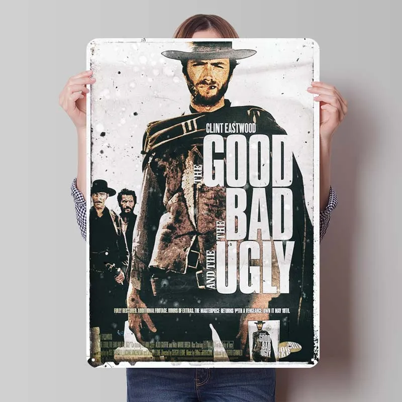 

Металлические постеры The Good The Bad The Ugly