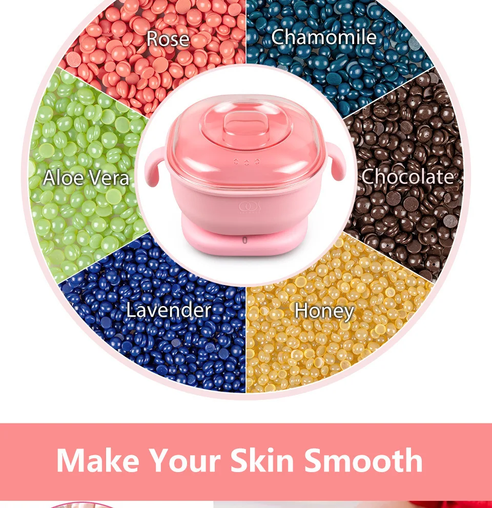 Силиконовая чаша 400 мл нагреватель воска машина для удаления волос расплава