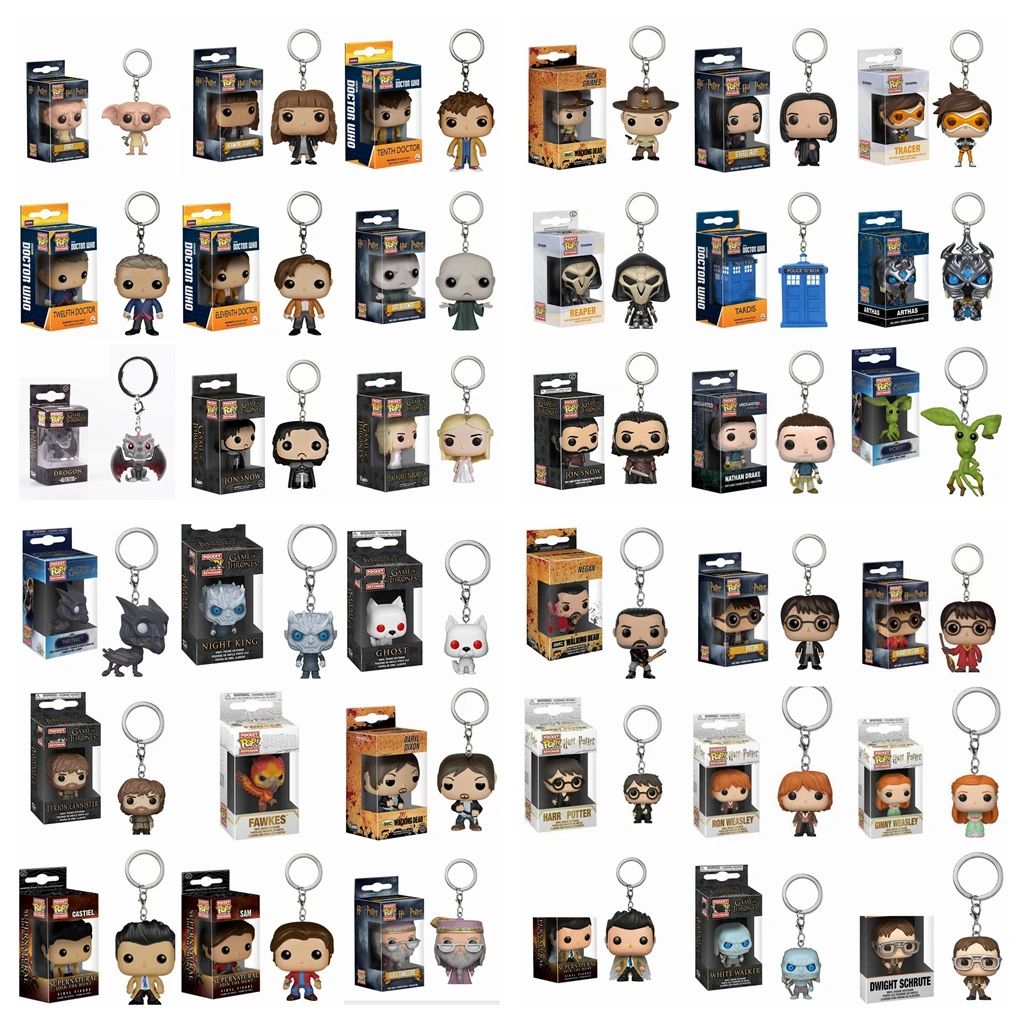 Игрушка-брелок FUNKO POP Доктор Кто гермион Добби Снейп Рон гинни Уизли Волдеморт