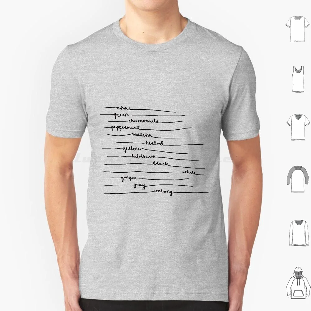 

Футболка из хлопка для мужчин и женщин, с принтом «сделай сам» чая с ромашкой, перечной мяты, маття, травяного чая желтого цвета