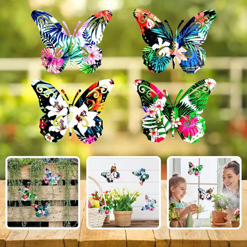 

Metal Butterfly Wall Art Decor Hanging Sculpture Indoor Outdoor For Home Bedroom Living Room Office Garden Wall Hanging Ornament