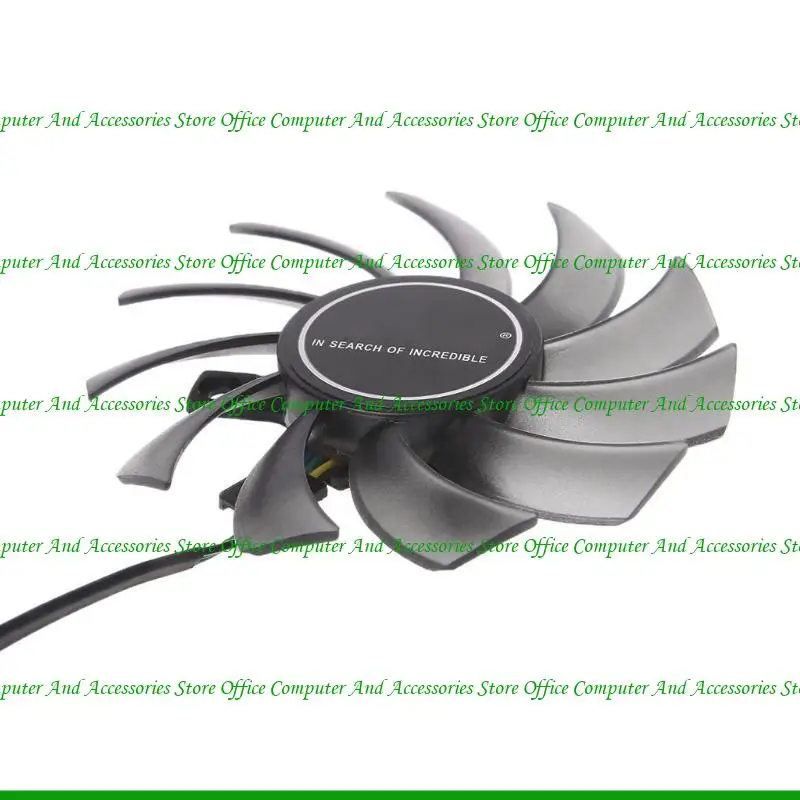Фото U55C FD7010H12S 75 мм 0,35A Cooler Fean для MSI 1050 7870 Охлаждение видеокарты №4