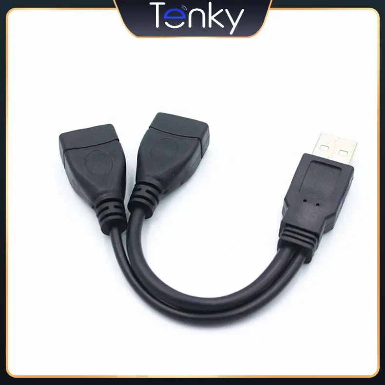 

15/30cm Y Data Cable Usb 2.0 Extension Line Transmission Line Superhighspeed Y Data Line 5gbps High-speed Operation Usb1 Tow 2