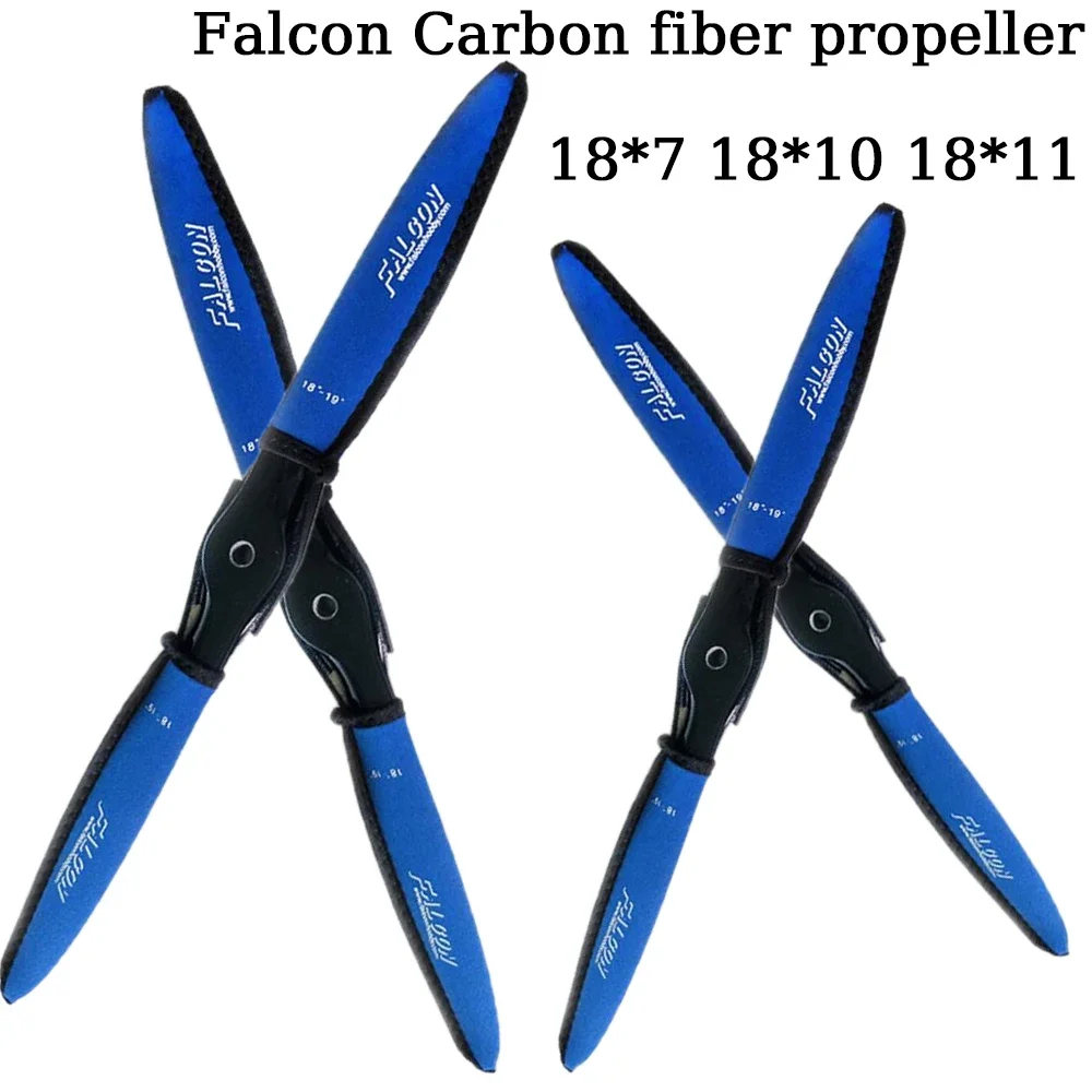 

1Pcs Falcon Carbon Fiber Propeller 18X7 18X10 18x11 For RC Gas Airplane