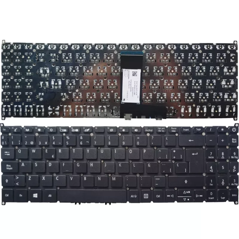 

New Spanish/SP keyboard For Acer Aspire 3 A315-42 A315-42G A315-42-R96C A315-54 A315-54K A315-55 A315-55G SF315-51 SF315-51G