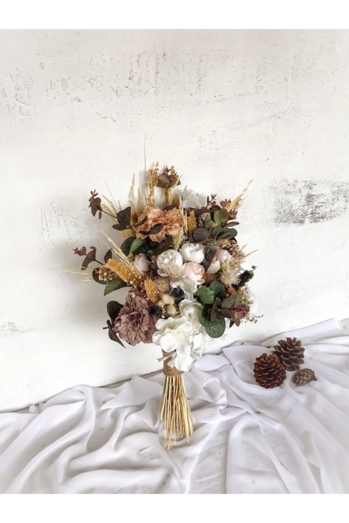 

Bridal Accessories Bridal Bouquet Bride Flower New Season 2022 Eucalyptus Gerbera Wedding For Bride And Bridesmaids