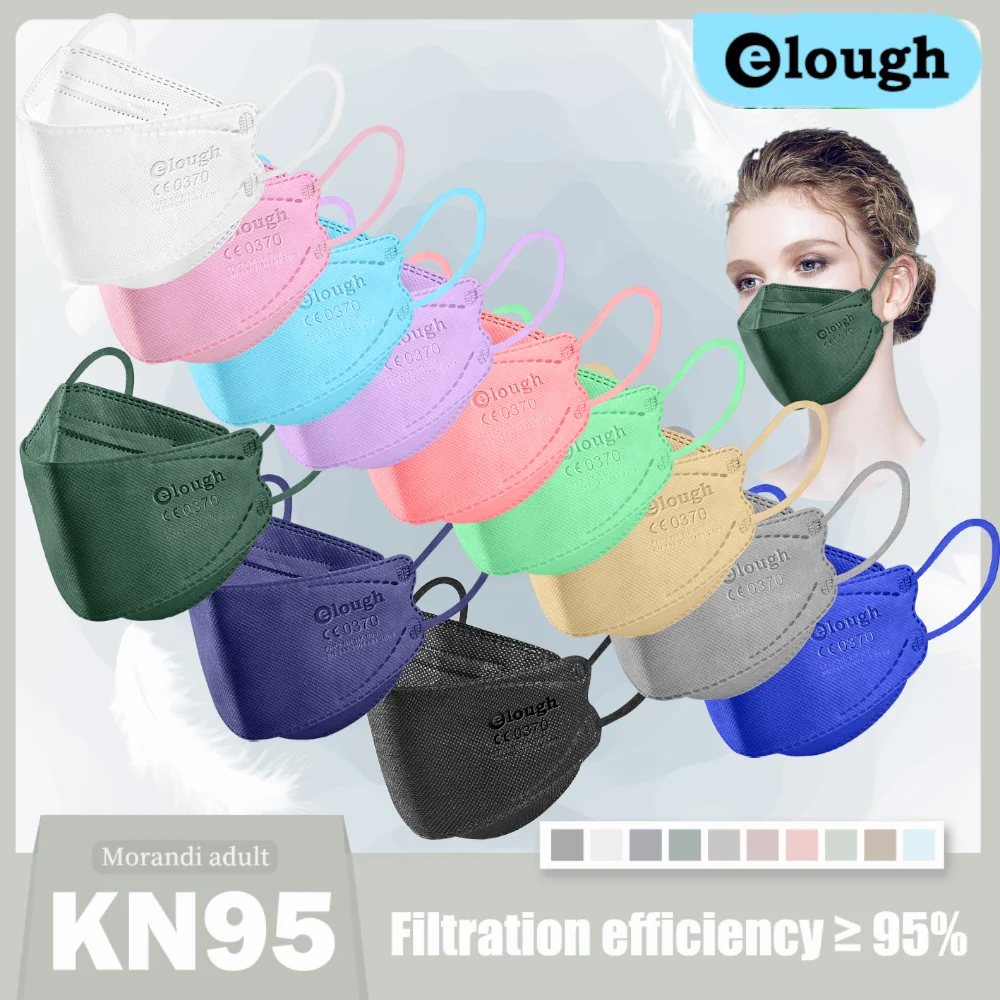 

ffp2mask kn95 certificadas mascarillas Approved hygienic CE Respirator Filter Protective Fish Mask security ffp2 masks FP2 FFPP2