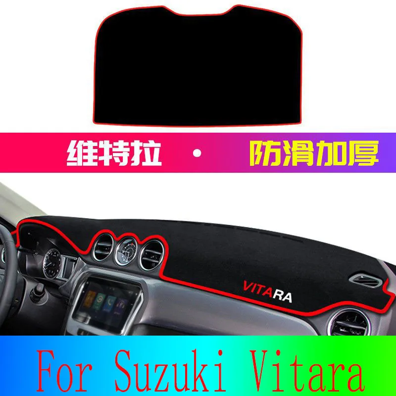 

For Suzuki Vitara 2015-2020 Car Dashboard Cover Dash Mat Sun Shade Pad Instrume Panel Carpets Accessories Accessories Objects A