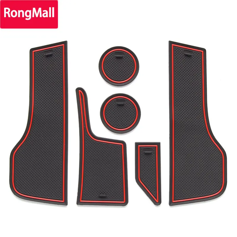 

Anti-Slip Gate Slot Cup Mat for Lada Vesta 2020 SW CROSS CVT Sedan Door Groove Non-slip Pad Accessories Cup Holders