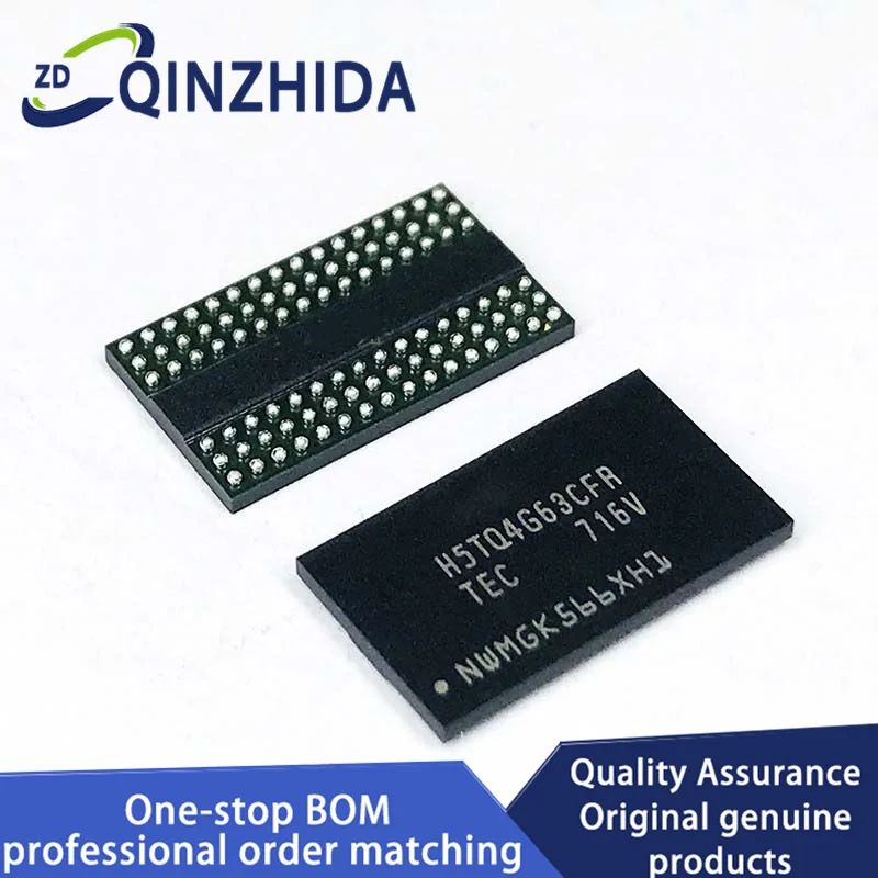 

1-10Pcs/Lot H5TQ4G63CFR-TEC FBGA Electronic Components IC Chips