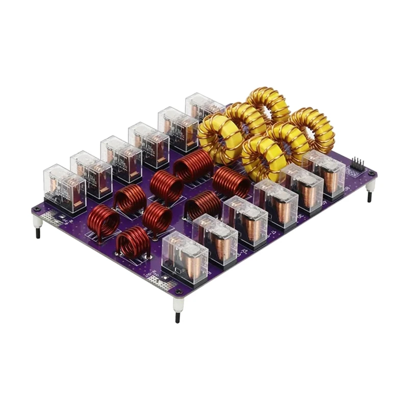 Lowpass Filter Board Shortwave HF 10 Band Low-Pass 1500W 50Ohm 1.8-54MHZ Support SSB CW FM For RF Amplifiersradio Durable