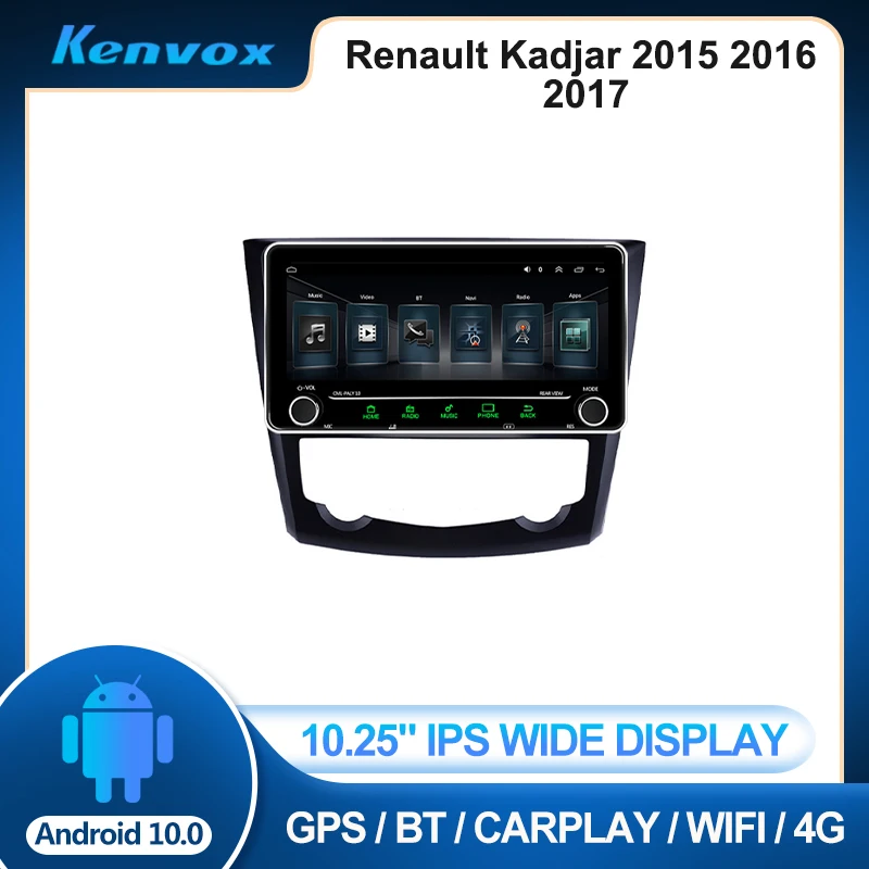

Автомагнитола 2 din, 10,25 дюйма, IPS, Android, для Renault Kadjar 2015 2016 2017