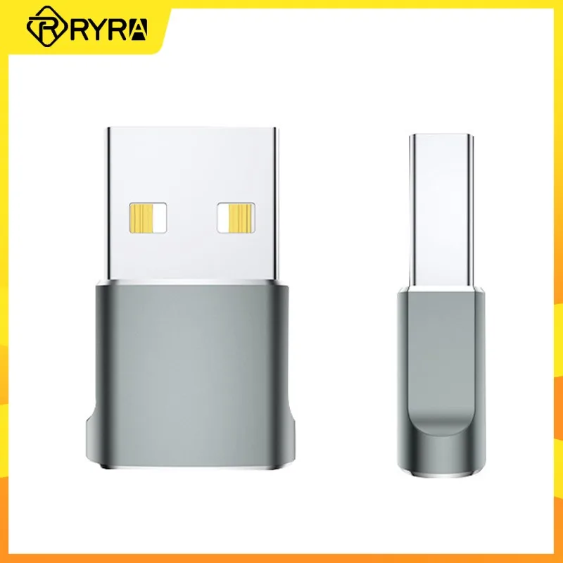 

RYRA Type C Женский к USB A Мужской OTG адаптер USB Type-c MiniAdapter Быстрая зарядка конвертер для Macbook Xiaomi Samsung Realme