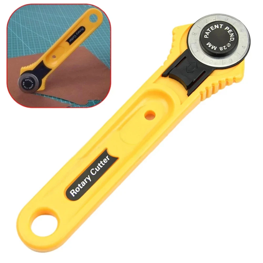 

28mm Sewing Accessories Fabric Cutter Leather Craft Circular Cut Rotary Cutter Blade DIY Sewing Tools For Patchwork