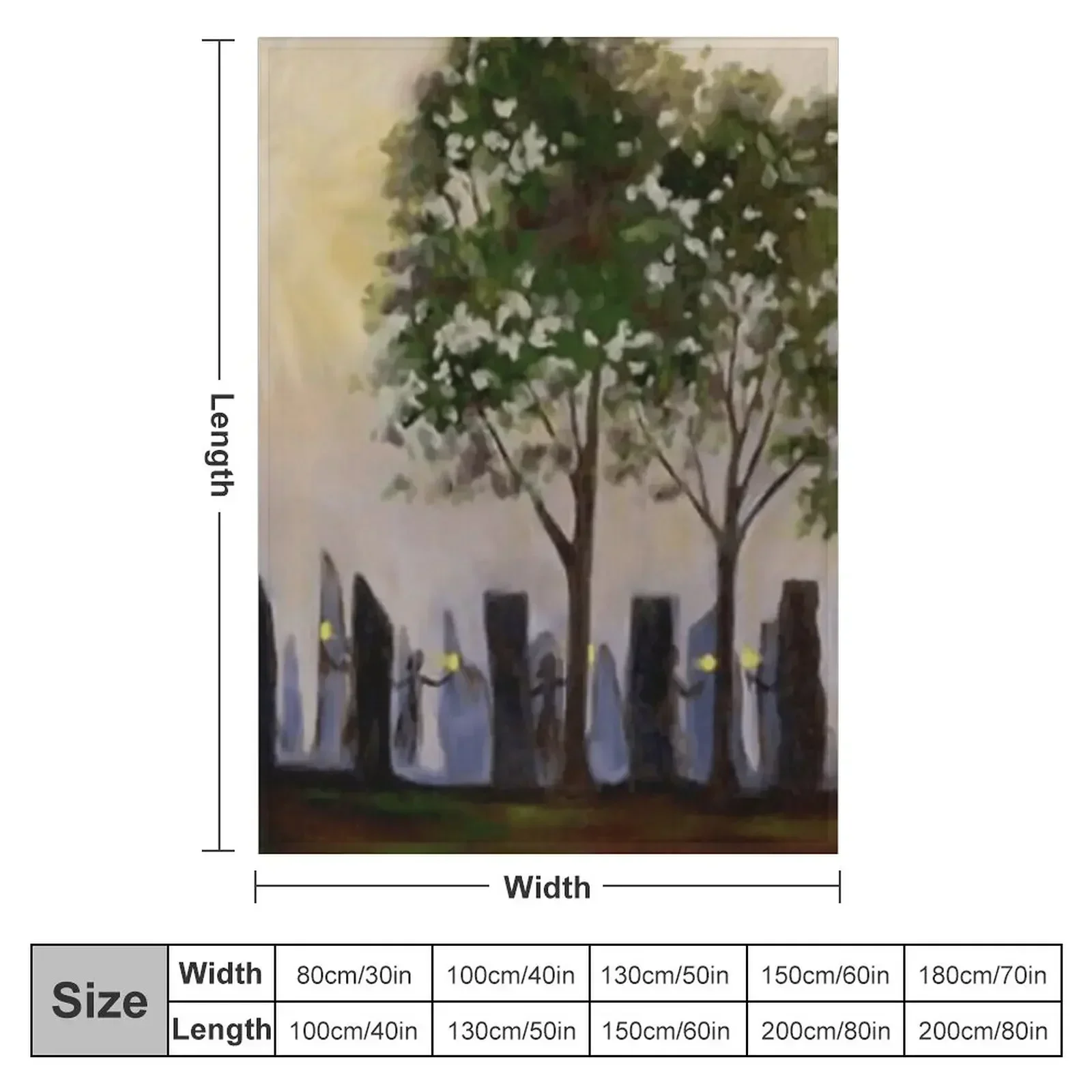 Одеяло Craigh na Dun одиночный пикник гигантский диван красивые одеяла