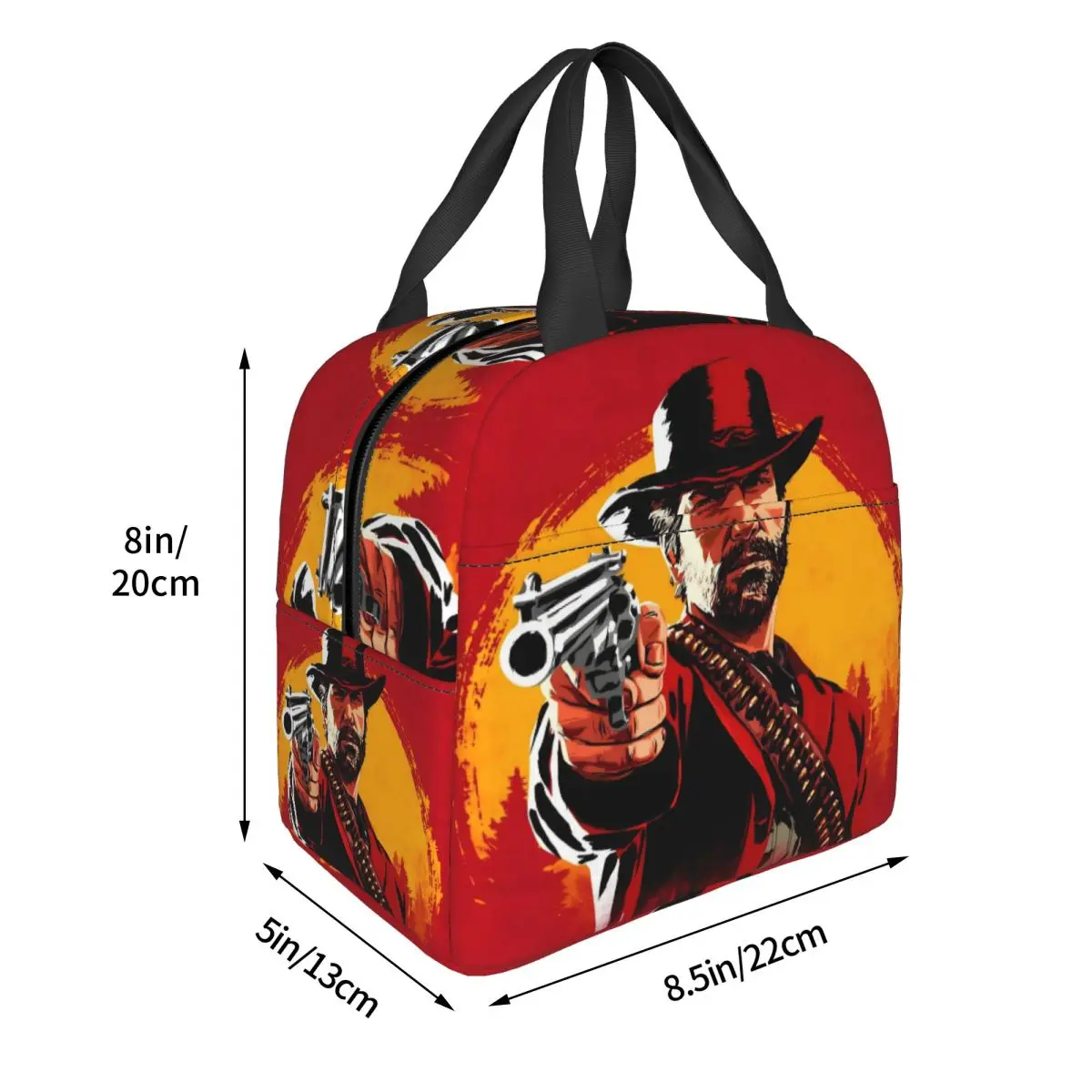 Фото Arthur Morgan термоизолированные сумки для обеда для пикника портативная коробка для бенто термохолодильник ланч-боксы №3