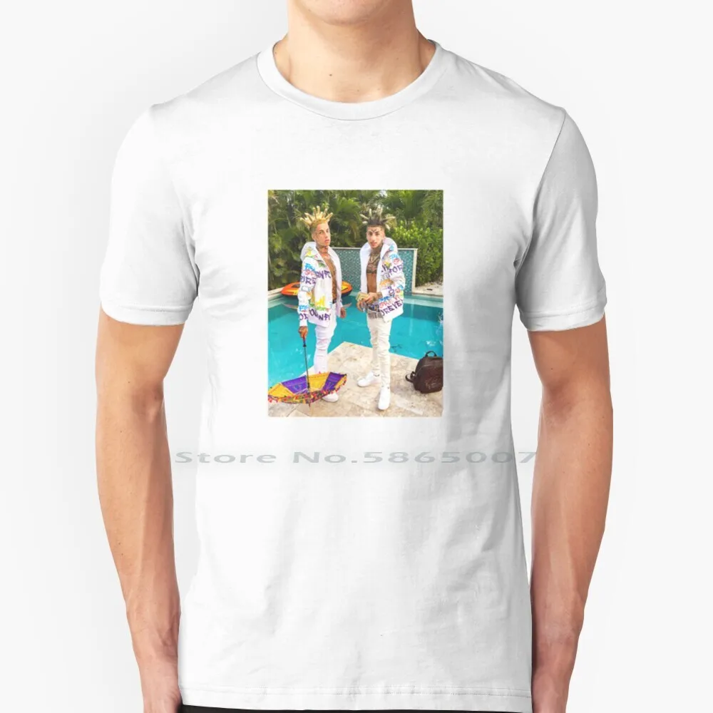 Остров для мальчиков | Капельная проверка 100% хлопчатобумажная футболка остров