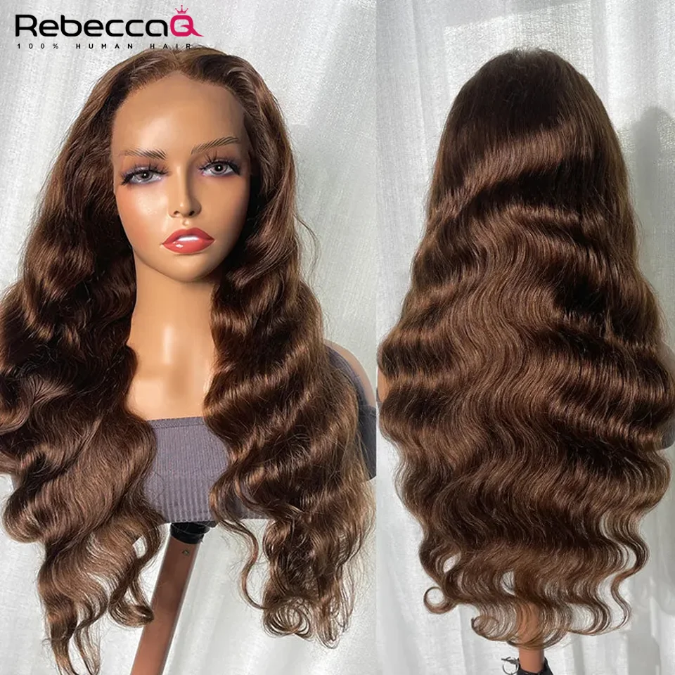 Transparent Lace Frontal Wigs For Women Human Hair