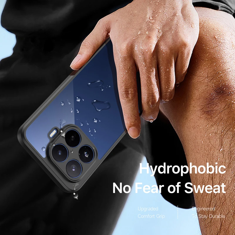 Фото Чехол DUX DUCIS для Xiaomi 17T Pro 17T, противоударный, из твердого поликарбоната и мягкого ТПУ, с защитой от падений, прозрачная задняя панель №1