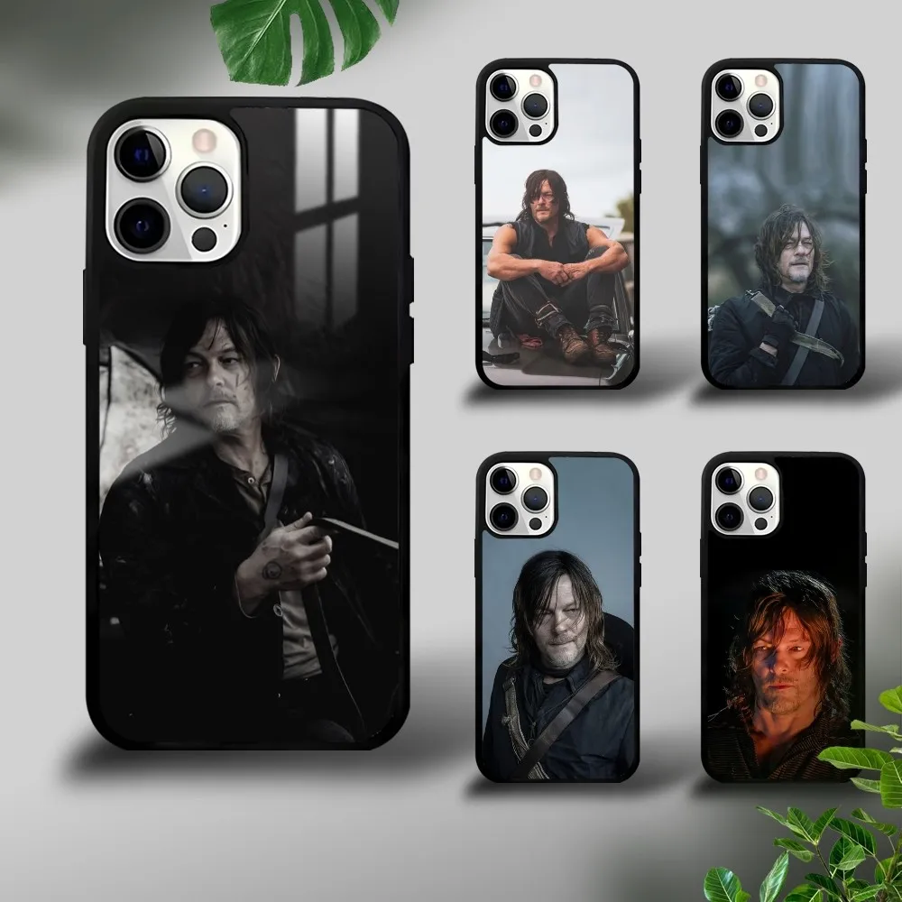 Daryl Walking Dead Phone Case For iPhone 16 15 14 13 12 11 Pro Xs Max Mini Plus Celulares Hard Funda